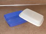 Tupperware marinade bak / doos nieuwstaat blauw, Ophalen of Verzenden, Zo goed als nieuw, Blauw, Schaal