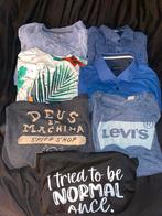 3 t-shirts 2 truien 2 overhemden bij elkaar maat XL en L, Ophalen of Verzenden, Zo goed als nieuw, Maat 56/58 (XL)