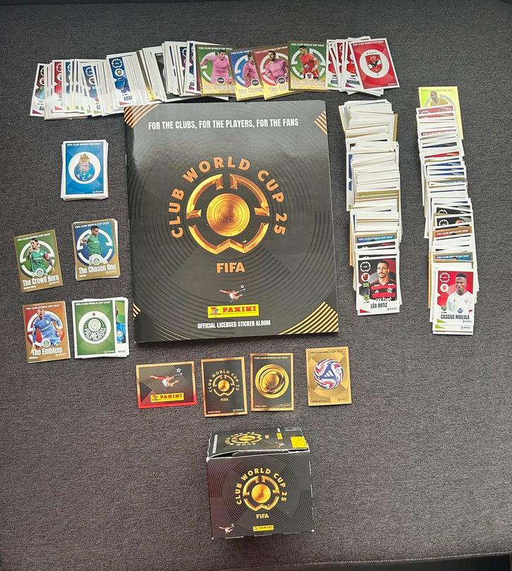Panini Club world cup 25. Alles stickers vanaf 0,30eu/stuk, Hobby en Vrije tijd, Stickers en Plaatjes, Nieuw, Meerdere stickers