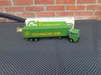 Daf 2800 trekker met eurotrailer oplegger TU technische Unie, Hobby en Vrije tijd, Modelauto's | 1:50, Ophalen of Verzenden, Gebruikt