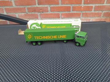 Daf 2800 trekker met eurotrailer oplegger TU technische Unie beschikbaar voor biedingen