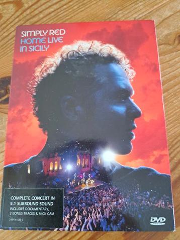 Dvd Simply Red Home Live in Sicily