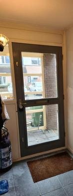 Stevige voordeur/buitendeur., Doe-het-zelf en Verbouw, Deuren en Horren, Ophalen, Gebruikt, 80 tot 100 cm, Buitendeur