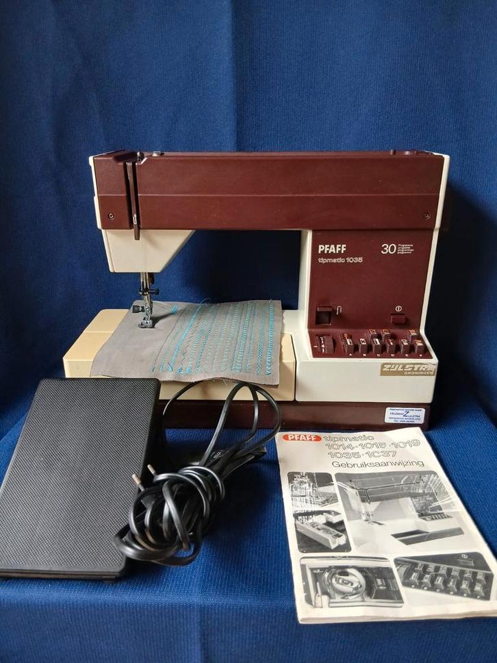 Pfaff Tipmatic 1035 Naaimachine, Hobby en Vrije tijd, Naaimachines en Toebehoren, Gebruikt, Naaimachine, Pfaff, Ophalen of Verzenden