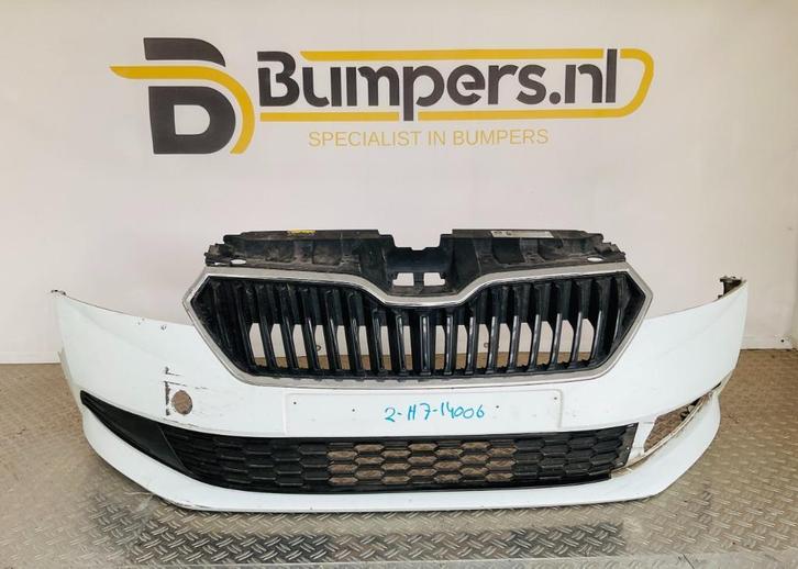 Bumper Skoda Fabia Facelift 2019-2023 6V0807221F Voorbumper, Auto diversen, Tuning en Styling, Ophalen of Verzenden