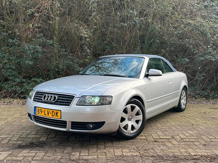 Audi A4 Cabriolet 2.4 V6 Exclusive | AUT 2003 Org. NL, Auto's, Audi, Bedrijf, A4, Airbags, Airconditioning, Alarm, Centrale vergrendeling