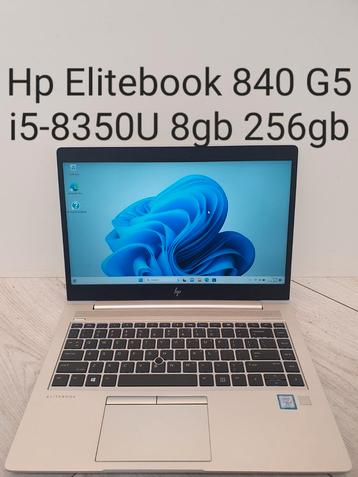 Hp Elitebook 840 G5 i5-8350U 8gb 256gb SSD 14'' beschikbaar voor biedingen