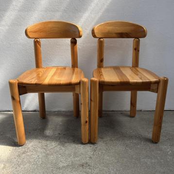 Set (2) eetkamerstoelen grenen hout - Daumiller | vintage beschikbaar voor biedingen