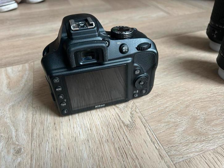 Nikon D3400 + 2x lenzen - Weinig Gebruikt!, Audio, Tv en Foto, Fotocamera's Digitaal, Zo goed als nieuw, Spiegelreflex, Nikon