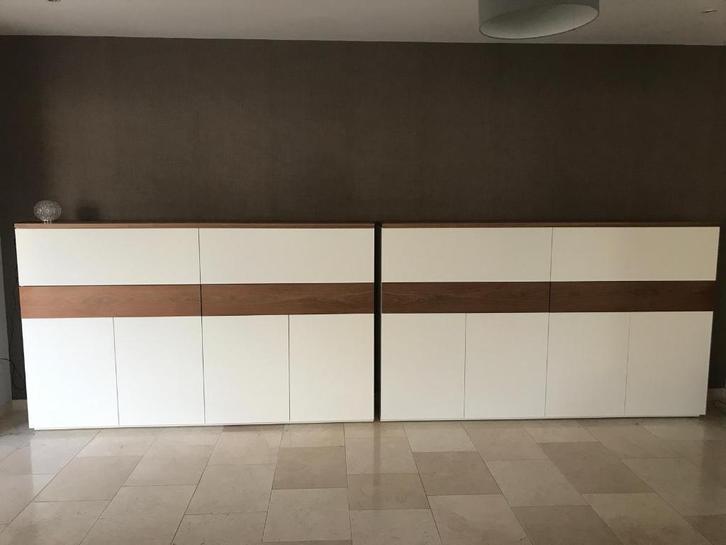 Kast , dressoir, Huis en Inrichting, Kasten | Dressoirs, Gebruikt, 150 tot 200 cm, 25 tot 50 cm, Met lade(s), Met klep(pen), Overige houtsoorten