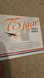 75 Jaar Vrede & Vrijheid Postzegel Nederland, Ophalen of Verzenden, Na 1940, Postfris