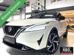 Nissan Qashqai 1.3 MHEV Xtronic Tekna+/ 360 Cam/ Massage/ Bo, Auto's, Nissan, Zwart, Met garantie (alle), Adaptive Cruise Control