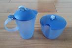 Tupperware suikerpot en melkkannetje, Huis en Inrichting, Keuken | Tupperware, Ophalen of Verzenden, Zo goed als nieuw, Beker of Kan