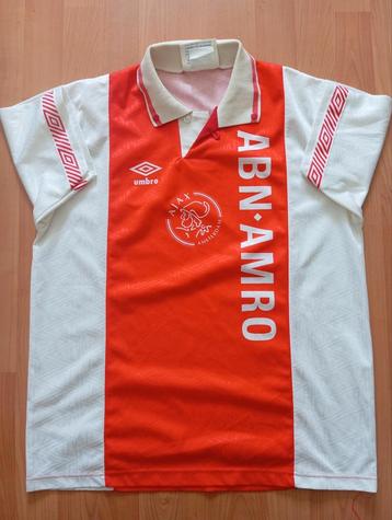 Ajax thuisshirt 1991 - 1993 maat M. beschikbaar voor biedingen