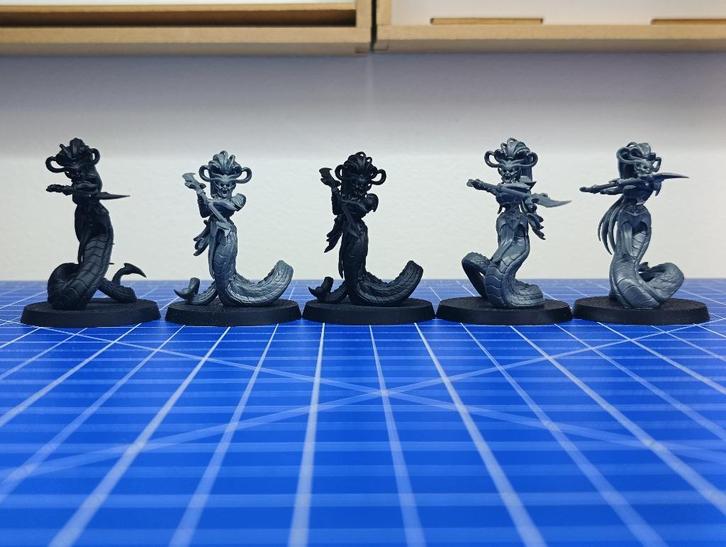 Warhammer Age of Sigmar Blood Sisters Set 3, Hobby en Vrije tijd, Wargaming, Gebruikt, Warhammer, Figuurtje(s), Met verf, Ophalen of Verzenden