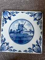 Vintage Holland tegeltje Tegel Windmolen Blauw-Wit molen, Antiek en Kunst, Ophalen of Verzenden