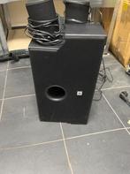 Jbl subwoofer met sat speakers, Ophalen, Zo goed als nieuw, 120 watt of meer, Subwoofer