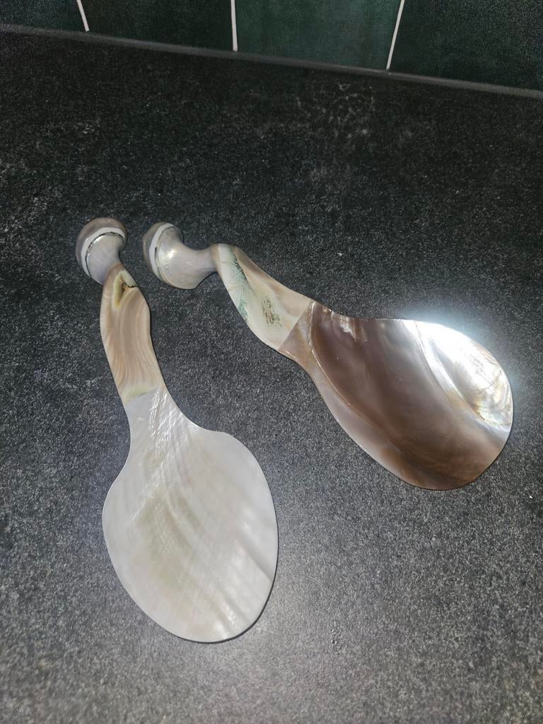 Parelmoer Slacouvert Collector's Item, Antiek en Kunst, Ophalen of Verzenden