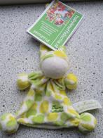 Spookje Tiamo De Kandeel tutpopje popje geel groen velours, Kinderen en Baby's, Speelgoed | Knuffels en Pluche, Nieuw, Ophalen of Verzenden