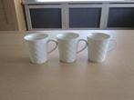 Clarity Chess 3 roomkleur mokjes ruitjes motief D7,5cm H8cm, Huis en Inrichting, Keuken | Servies, Overige materialen, Overige typen