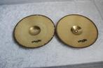Paiste 302 hihat bekkens 749/874gr 14 inch  <25251201>, Ophalen of Verzenden, Gebruikt, Drums of Percussie
