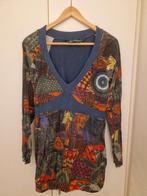 Desigual shirt met V-hals maat XL, Overige kleuren, Maat 46/48 (XL) of groter, Ophalen of Verzenden, Zo goed als nieuw