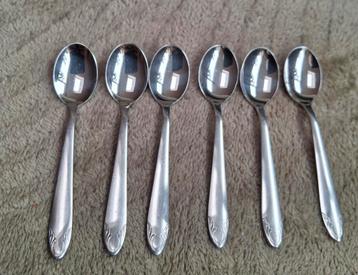 Gero Zilmeta 507 Polka Lepeltjes - Set van 6 Vintage beschikbaar voor biedingen