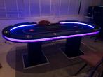 Luxe Pokertafel met LED & USB - Zo Goed Als Nieuw!, Vijf spelers of meer, Ophalen, Zo goed als nieuw