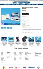 ALTEC LANSING ALA120 4 kanaals versterker, Ophalen of Verzenden, Zo goed als nieuw, ., Support@alteclansing.com