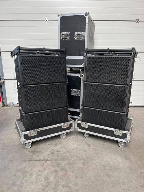 24x Admark A-3 Line array kast , actieve 12 inch met DSP, Audio, Tv en Foto, Luidsprekers, Gebruikt, 120 watt of meer, Overige merken