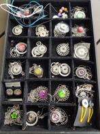 Partij NIEUWE kettingen, Sieraden, Tassen en Uiterlijk, Ophalen of Verzenden, Nieuw, Zwart, Overige materialen