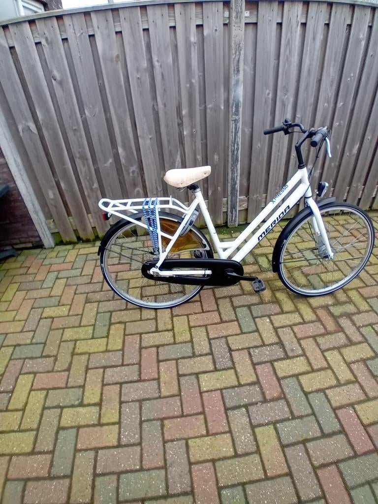 Witte Merida Xpress 450 Damesfiets, Fietsen en Brommers, Fietsen | Dames | Damesfietsen, Versnellingen, Ophalen, Overige merken