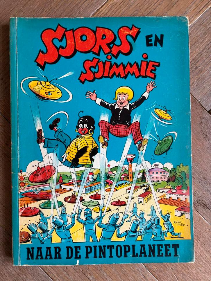 Sjors en Sjimmie - Naar de Pintoplaneet, Boeken, Stripboeken, Gelezen, Eén stripboek, Ophalen of Verzenden