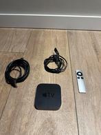 Apple TV 3e generatie incl. afstandsbediening & HDMI kabel, Audio, Tv en Foto, Mediaspelers, Verzenden, Zo goed als nieuw, HDMI