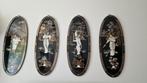 Chinese Parelmoer wandplaten, Antiek en Kunst, Kunst | Niet-Westerse kunst, Ophalen