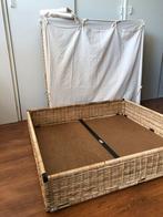 Rieten manden Ikea 95x90x20cm, Gebruikt, Ophalen