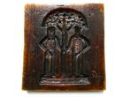 Speculaasvorm koekplank botervorm Adam en Eva wasvorm, Antiek en Kunst, Ophalen of Verzenden