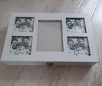 Fotolijst- opbergdoos -fotodoos - brocante landelijke stijl, Ophalen, Gebruikt