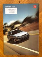 Citroën Saxo folder januari 2002, Boeken, Auto's | Folders en Tijdschriften, Nieuw, Citroën, Citroën, Verzenden