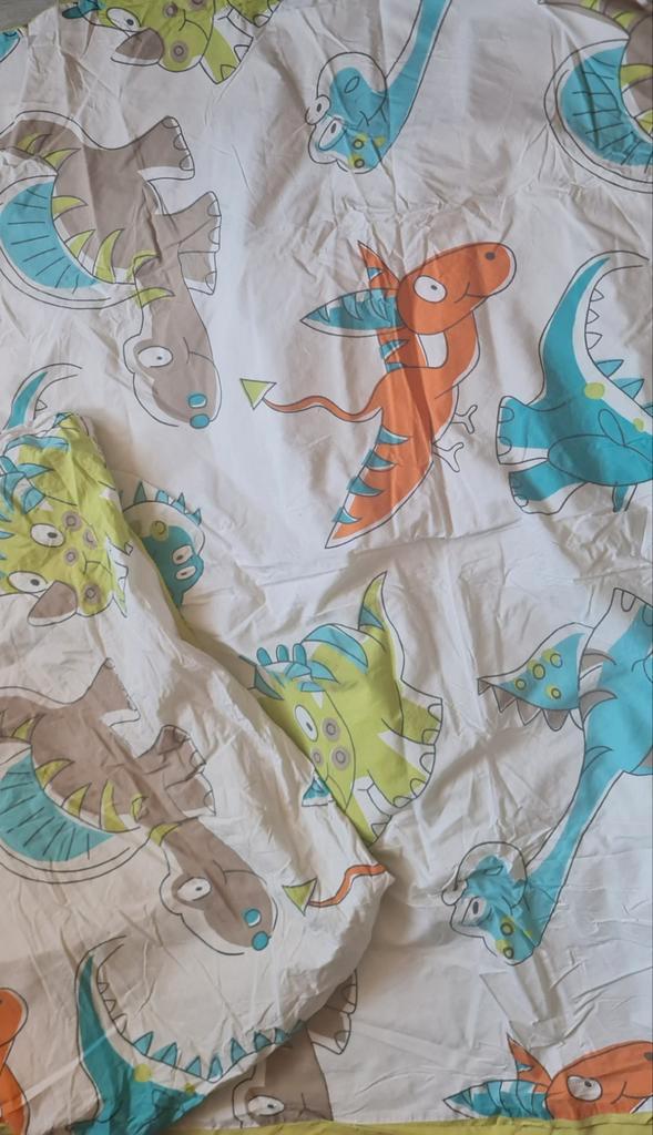 Prénatal Dekbedovertrek Dino, Kinderen en Baby's, Kinderkamer | Beddengoed, Dekbedovertrek, Overige kleuren, Jongetje of Meisje
