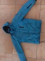 blauw ski jas maat 152, Kinderen en Baby's, Kinderkleding | Maat 152, Mountainpeak, Ophalen of Verzenden, Zo goed als nieuw, Jongen