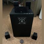 Teufel Concept E 450 Digital | 5.1 Surround | 500W Subwoofer, Gebruikt, Complete surroundset, 120 watt of meer, Ophalen