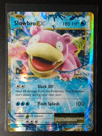 Slowbro EX 26/108 Evolutions Pokémonkaart beschikbaar voor biedingen