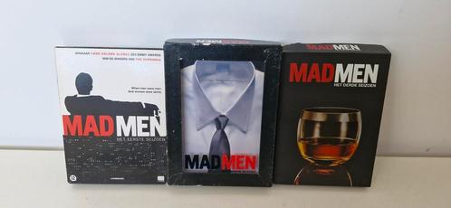 MADMEN seizoen 1 t/m 3, Cd's en Dvd's, Dvd's | Tv en Series, Gebruikt, Drama, Vanaf 12 jaar, Ophalen of Verzenden