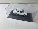 1:43 DAF 33-politie Amsterdam 1972- in vitrine met info boek, Hobby en Vrije tijd, Modelauto's | 1:43, Ophalen of Verzenden, Auto