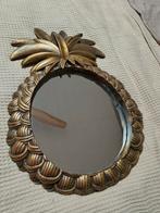 goudkleurige ananas spiegel, Ophalen, Gebruikt, Ovaal, Minder dan 100 cm
