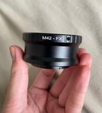 Adapter Ring M42 - FX for Fujifilm, Overige merken, Ophalen of Verzenden, Zo goed als nieuw