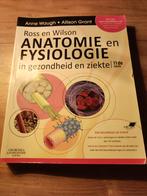 Ross en Wilson Anatomie en Fysiologie 11e editie, Boeken, Studieboeken en Cursussen, Anne Waugh, Allison Grant, Zo goed als nieuw