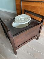 Antieke kruk met po en deksel, Antiek en Kunst, Ophalen