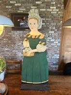 Mooie oude winkel display bloemenmeisje, Ophalen of Verzenden
